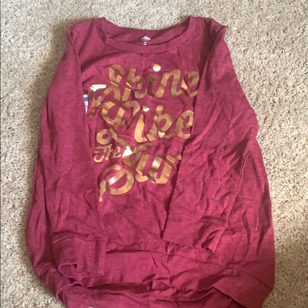 Long sleeve top